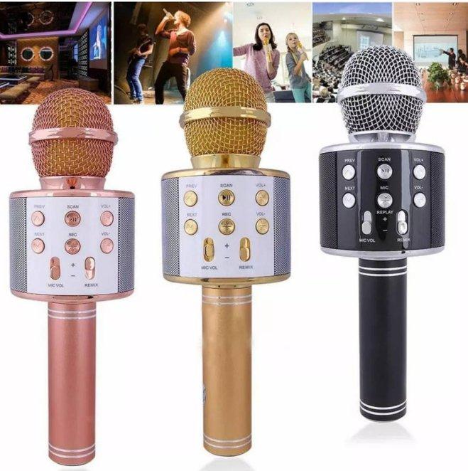 Bežični karaoke mikrofon sa ugrađenim zvučnikom