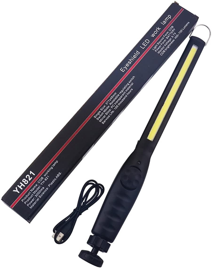 LED COB slim punjiva lampa, 400-800 lumena