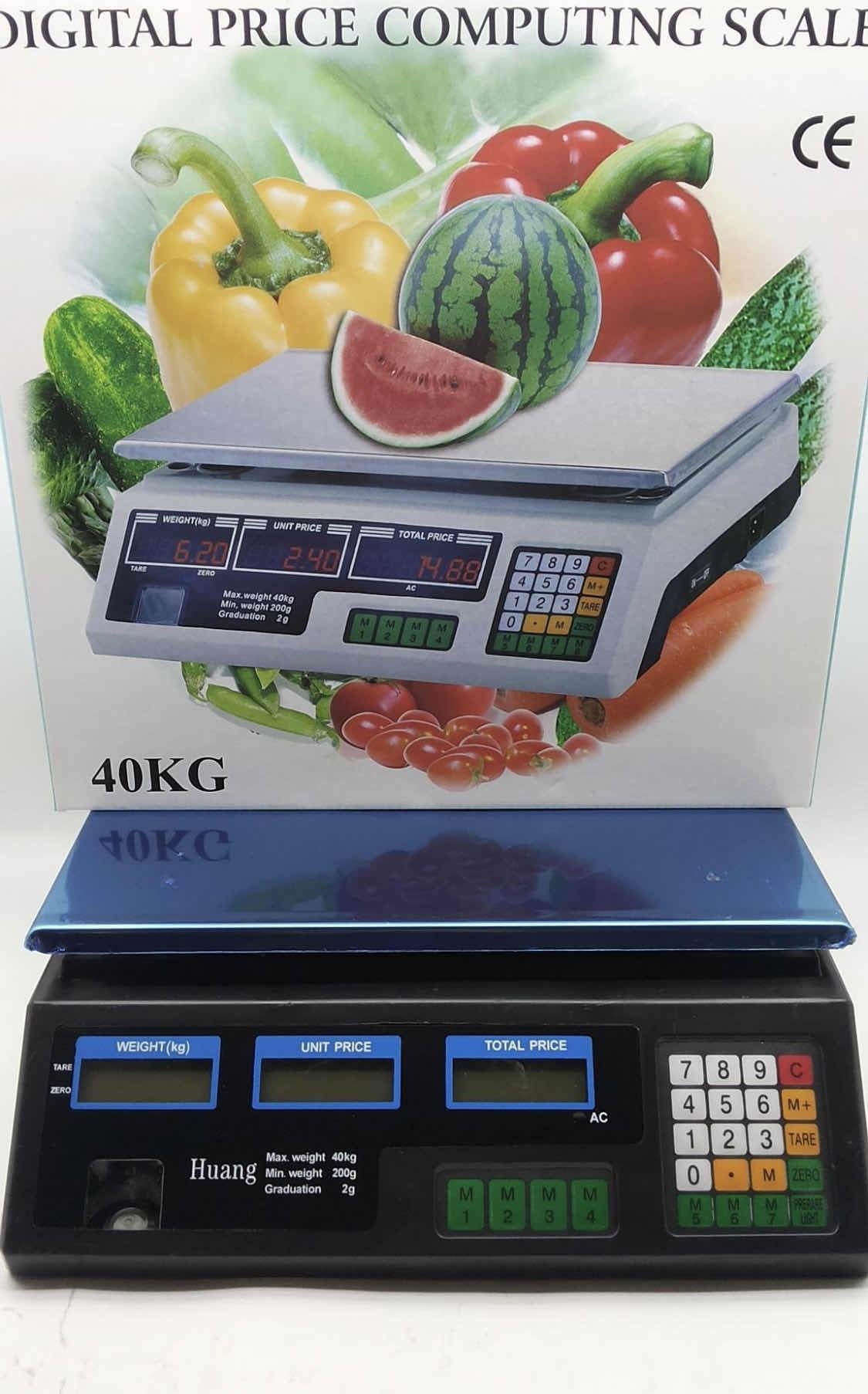 Digitalna vaga do 40 kg za pijacu i prodavnicu