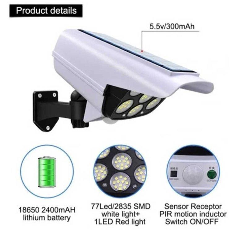 Solarna LED lampa YH218T za spoljno osvetljenje