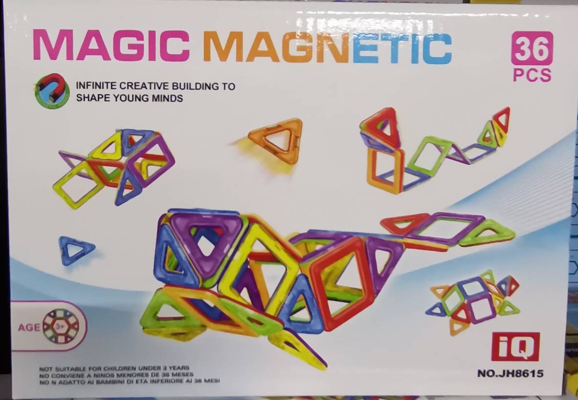Magnetne kocke, edukativni set od 36 delova