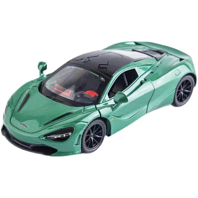 Metalni autić McLaren zeleni, dužina 16 cm, sa zvukom