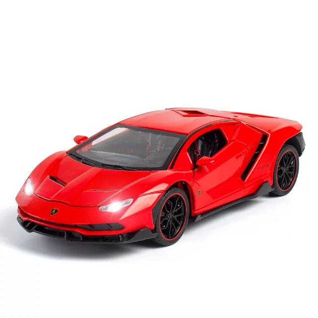 Die-cast Lamborghini Centenario crveni, dužina do 20 cm