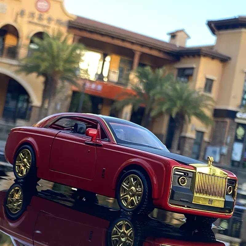 Die-cast Rolls-Royce Sweptail crveno-zlatni, razmera 1:24