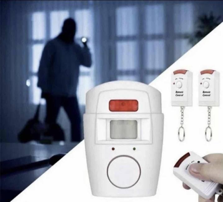 Mini bežični alarm sa PIR senzorom i 2 daljinska
