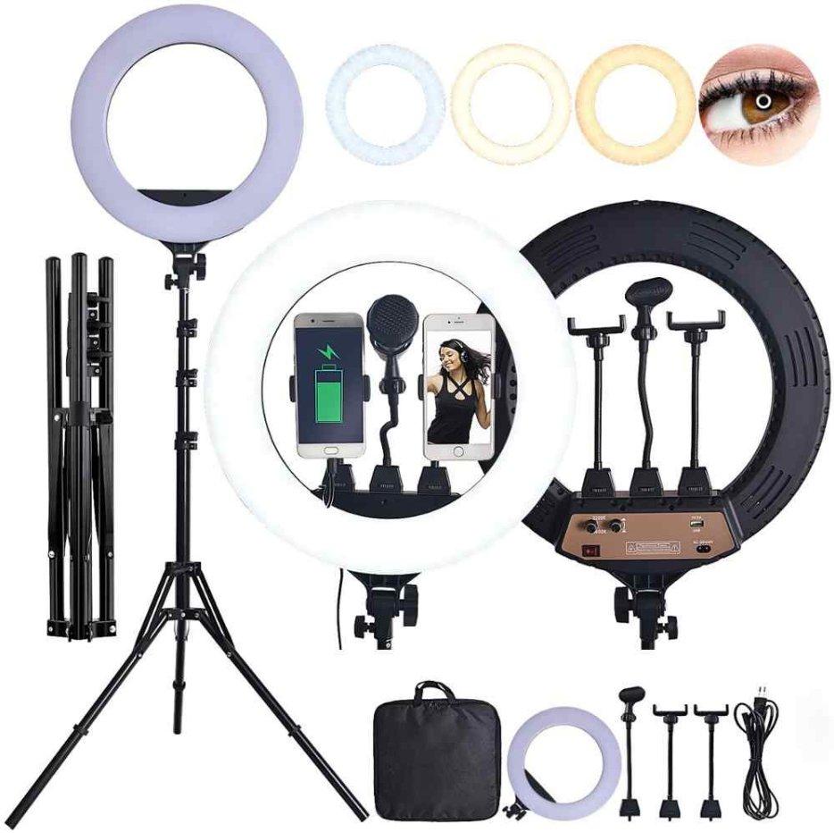 Ring lampa 45 cm sa stativom i USB napajanjem