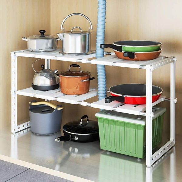 Podesiva polica ispod sudopere – 50 do 76 cm – slika 5