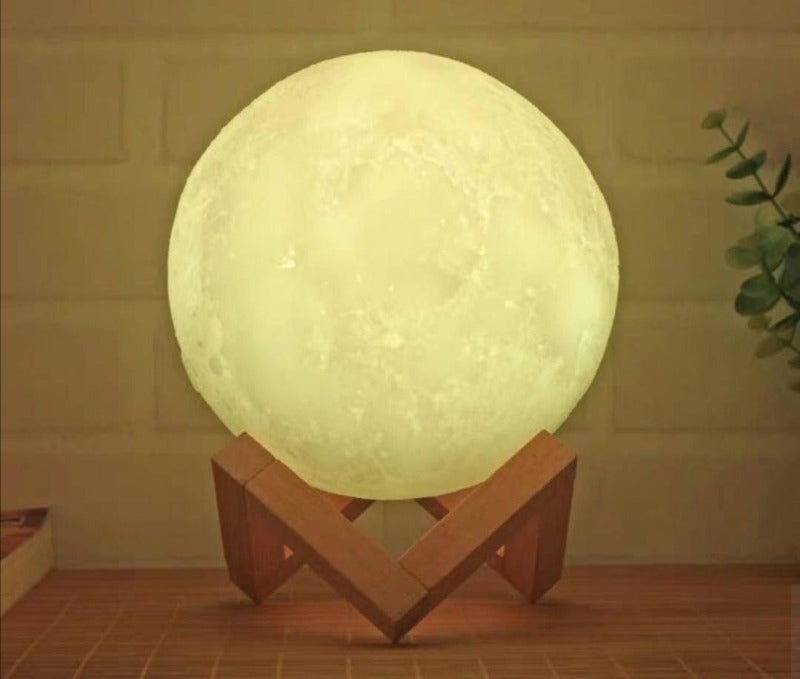 3D mesec lampa sa 16 boja by Minutshop | Ali tako