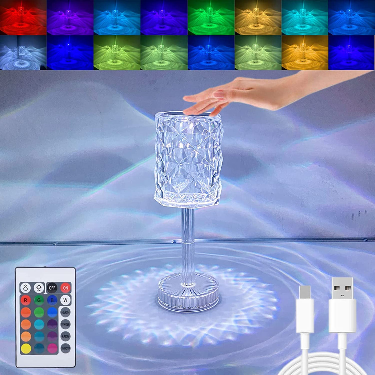 Muzika u sjaju – kristalna LED lampa sa Bluetooth-om