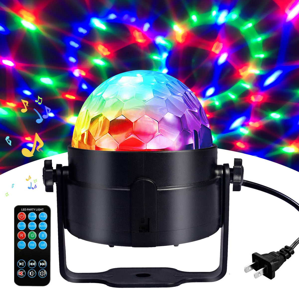RGB LED disko kugla za zabave