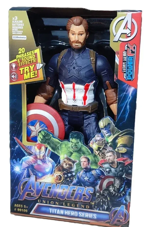 Pokretna figura Kapetan Amerika 30 cm sa efektima