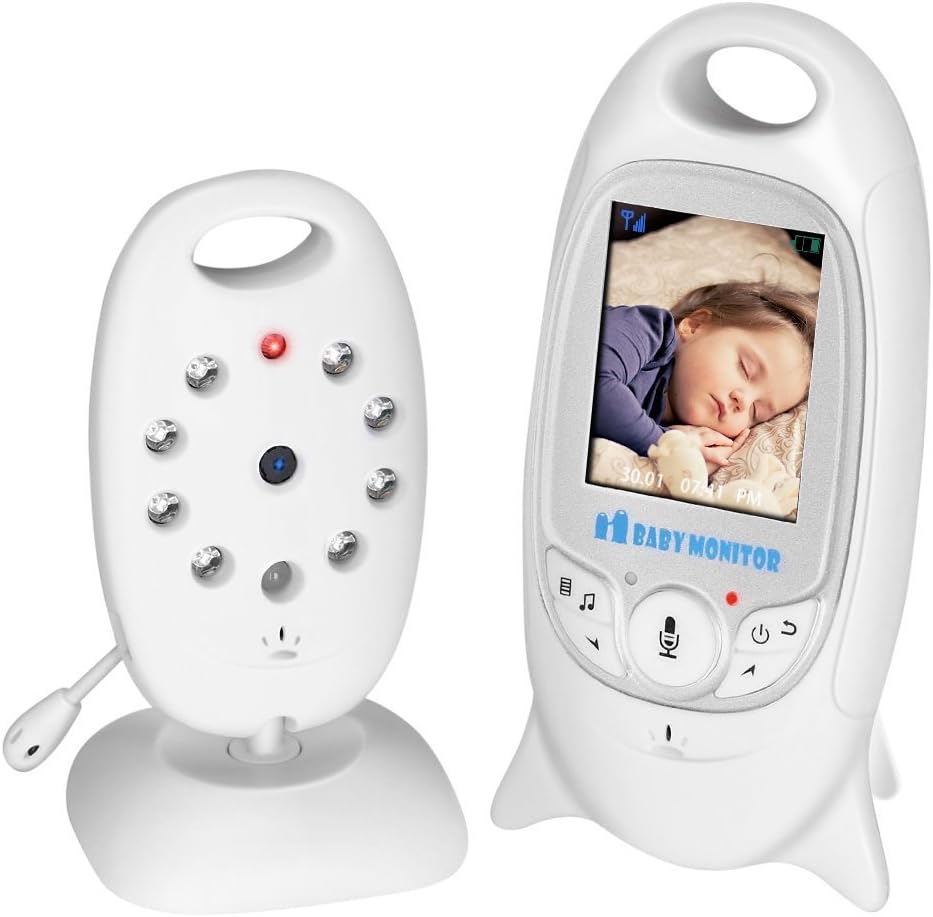 Bebi monitor VB601 sa dvosmernim audiom i 8 uspavanki