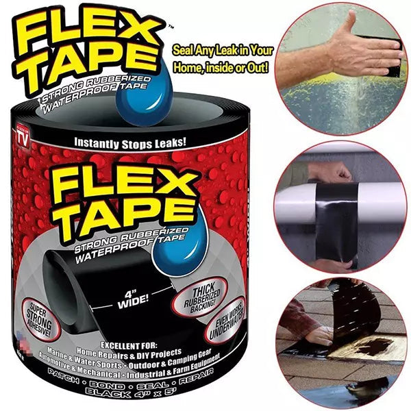 Flex Tape gumirana vodootporna traka, 10 x 150 cm