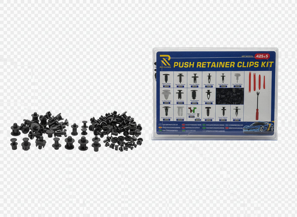 Set Plastičnih Kopči za Automobile - 425+ Delova