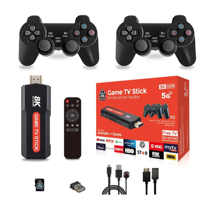 Bežična konzola za igre Quad Core, 1080p HDMI izlaz