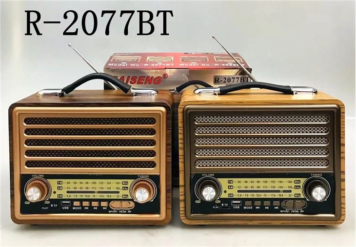 Retro radio R-2077BT sa Bluetooth-om, FM, AM i SW – slika 3