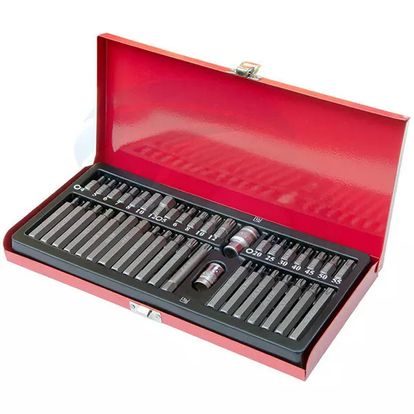Set imbus, torx i spline uložaka, 40 delova, RICO Europe
