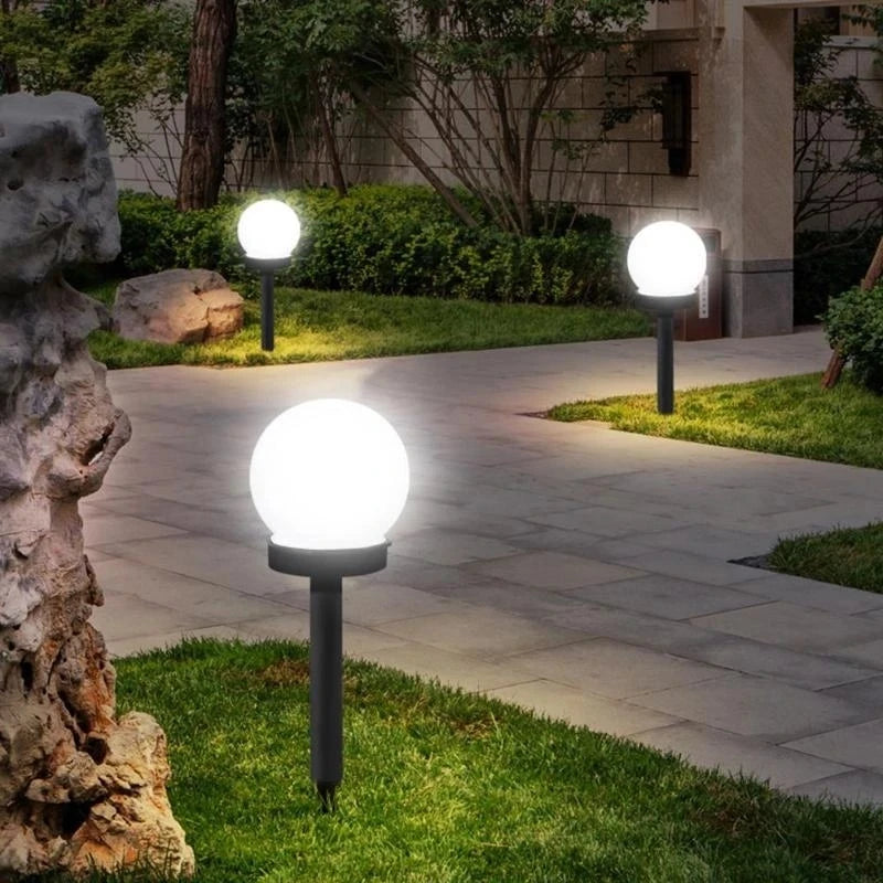 Solarne lampe za dvorište i baštu, set od 4 komada