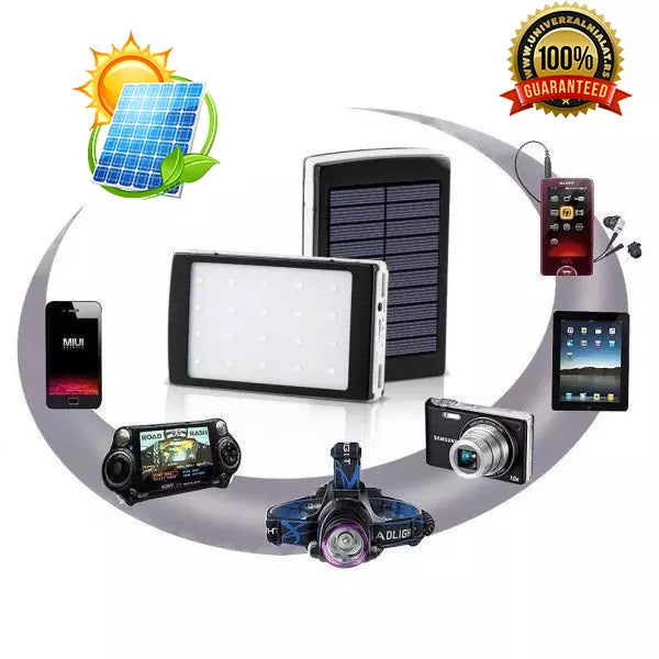Solarni power bank 60000 mAh sa 20 LED dioda