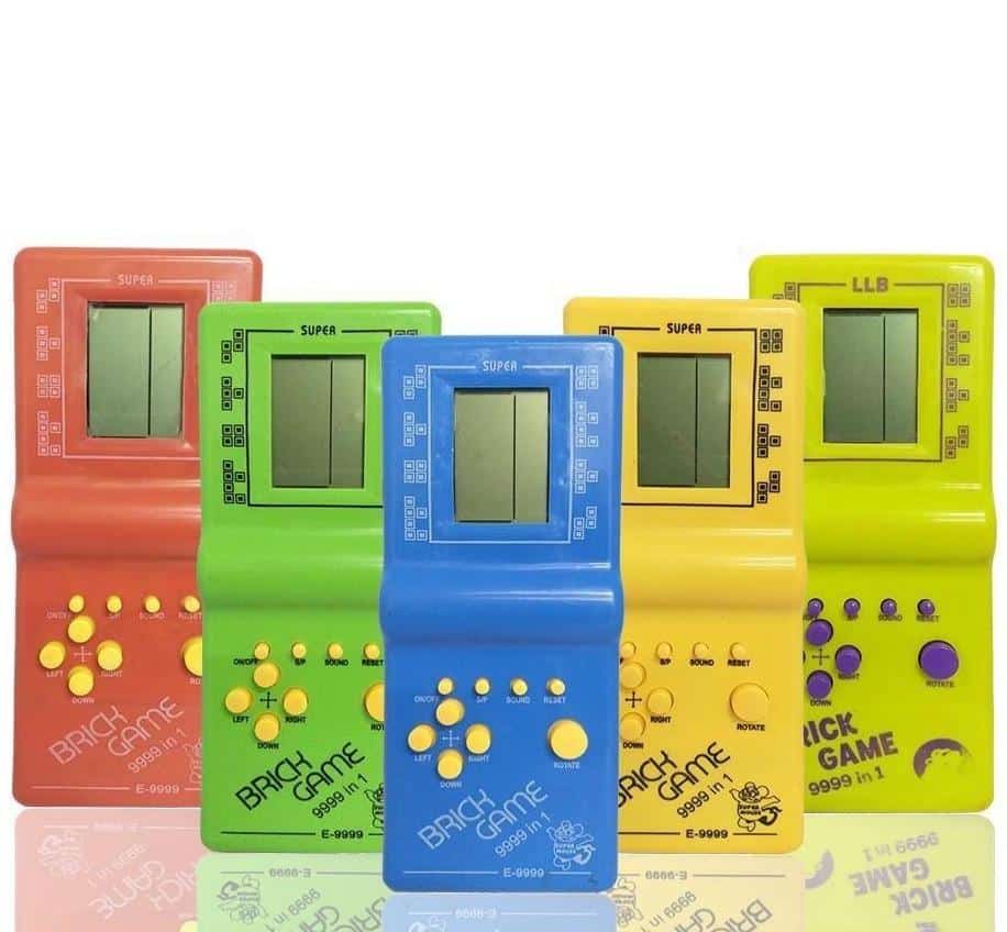 Retro džepna konzola sa logičkom igrom slaganja – slika 2