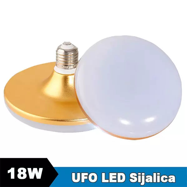 UFO LED sijalica 18 W, E27, 6500 K, SMD 2835