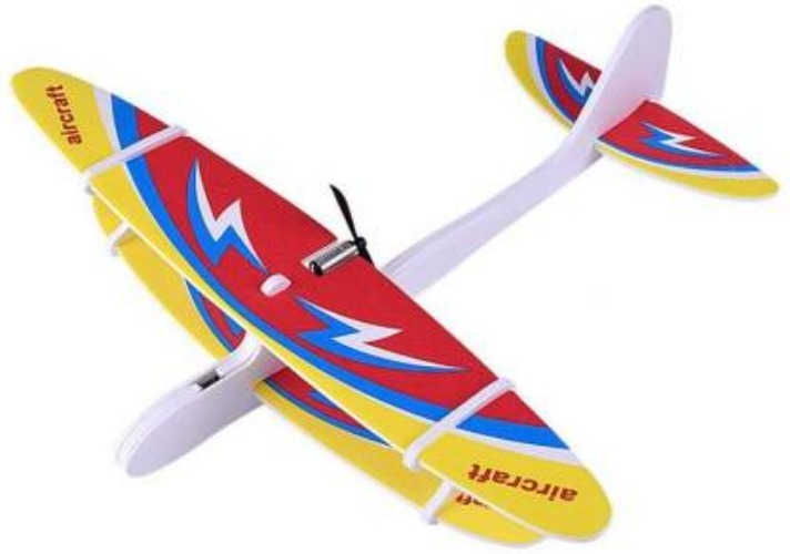 Avion igračka sa elektro motorom i USB punjenjem