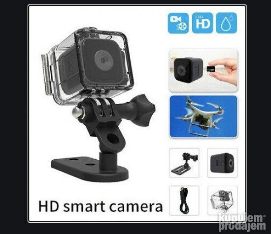 Mini kamera SQ28 1080p sa magnetnim nosačem