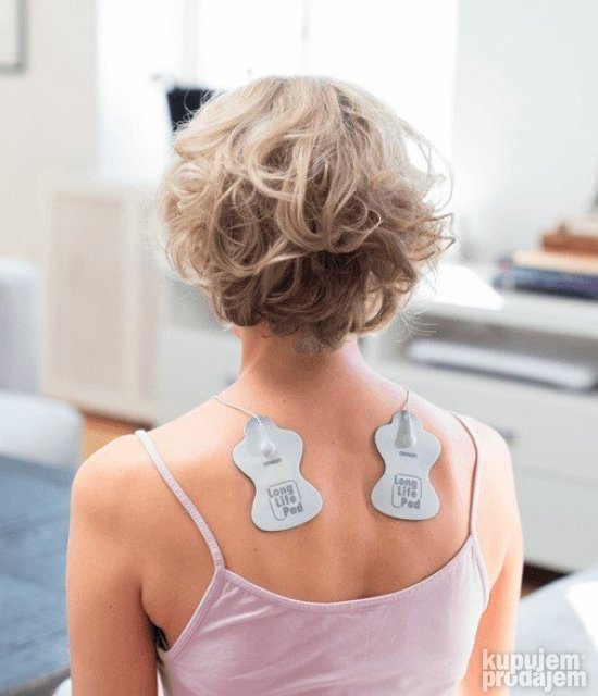 TENS elektrostimulator sa elektrodama i osam programa