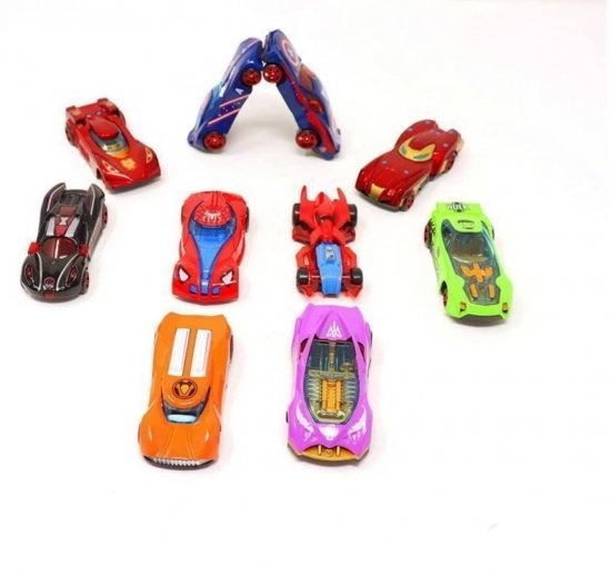 Set od 10 metalnih autića – razmera 1:42