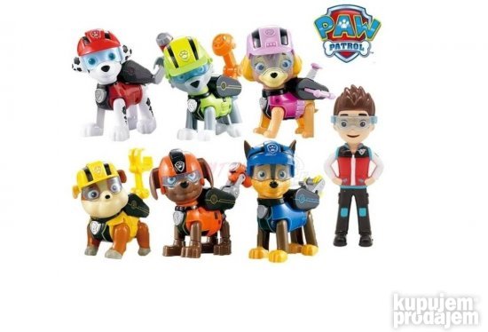 Set od 7 figurica sa savitljivim nogama – 9 i 12 cm
