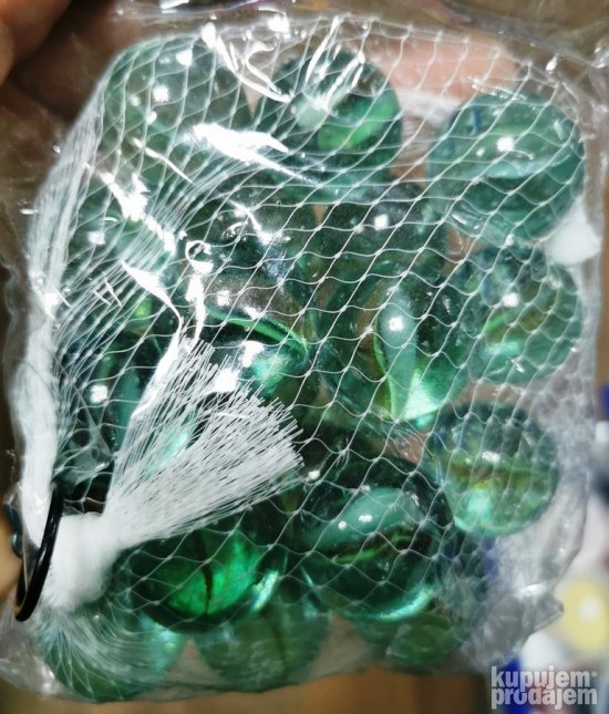 Stakleni klikeri klasične veličine – oko 40 komada
