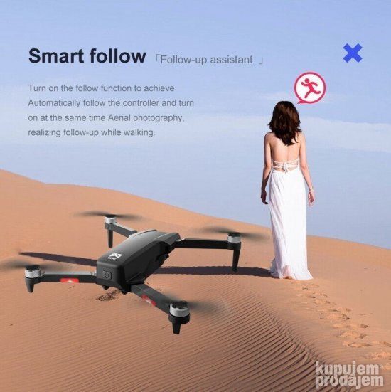 Dron KK18 Pro brushless sa GPS-om i dve kamere