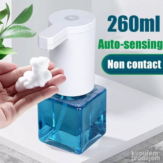Bezdodirni dozer za penu sa senzorom, USB punjiv