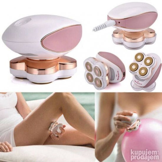 Električni depilator Flawless Legs sa četiri glave