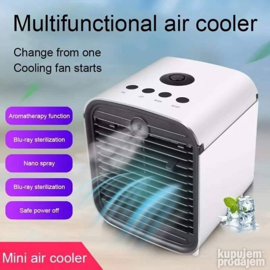 Prenosiva mini klima 4 u 1 sa aromaterapijom
