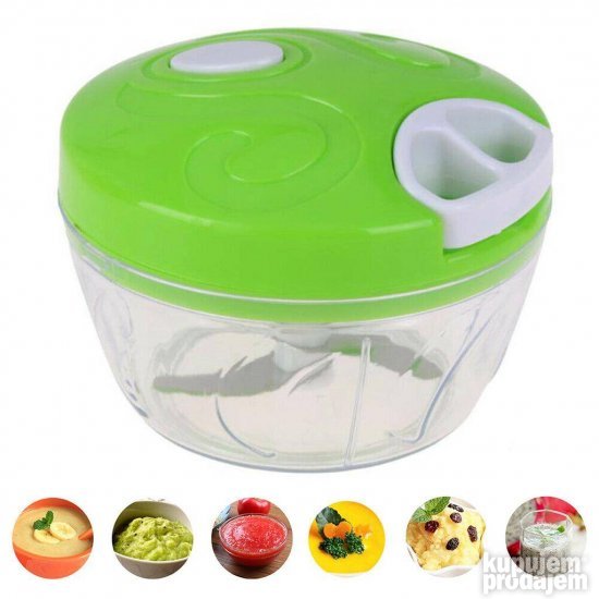 Ručni mini secko za povrće na potez kanapa