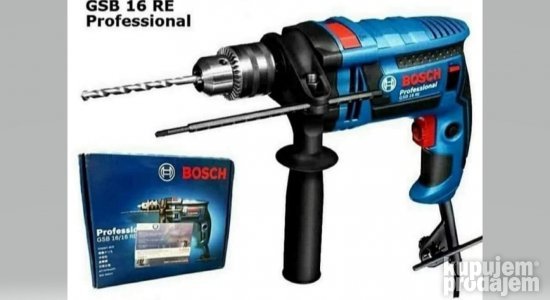 Vibraciona bušilica 800 W sa koferom i drškom