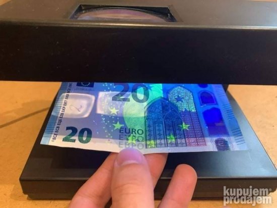 UV detektor novca sa lupom i magnetnom proverom