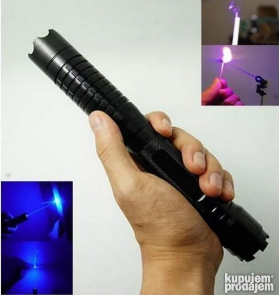 Plavi laserski pokazivač 440–450 nm sa fokusom