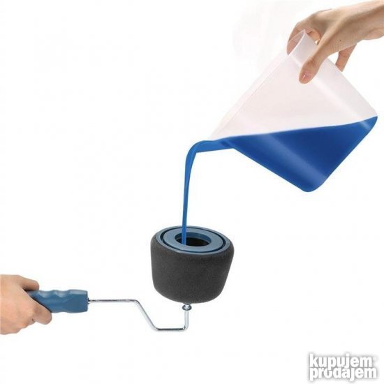 Valjak za krečenje sa rezervoarom 700 ml i valjak za uglove