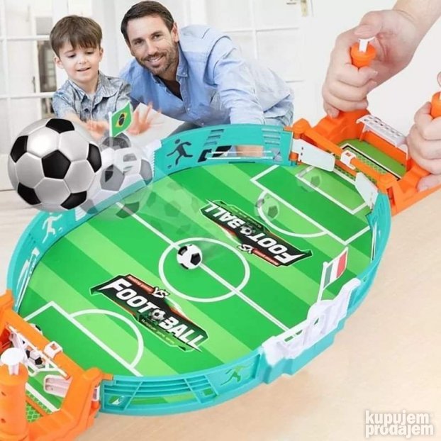 Mini stoni fudbal fliper 58 x 28 cm