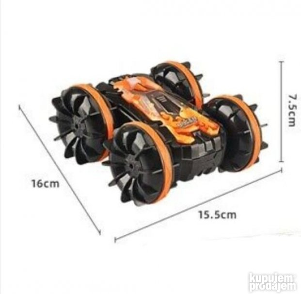 Amfibijski RC automobil za raznovrsnu vožnju