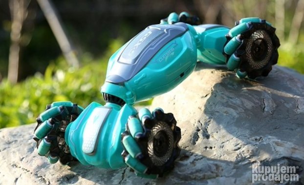 RC automobil sa upravljanjem pokretom ruke