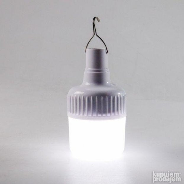 Viseća solarna LED lampa sa nosačem i USB kablom