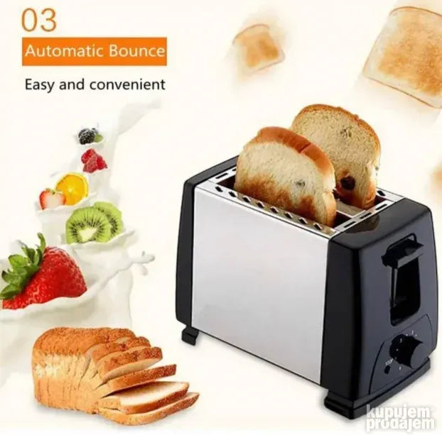 Toster za hleb 700 W sa dva široka otvora