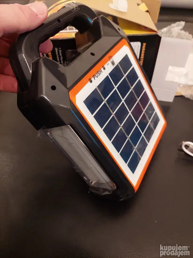 Solarna stanica EP-0188, lampa, radio i power bank
