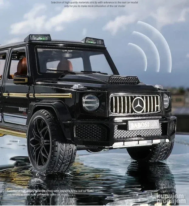 Metalni model Brabus G800 crni, razmera 1:18