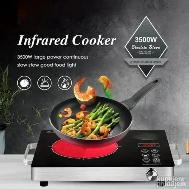 Infracrvena ploča za kuvanje Sanook 3500 W