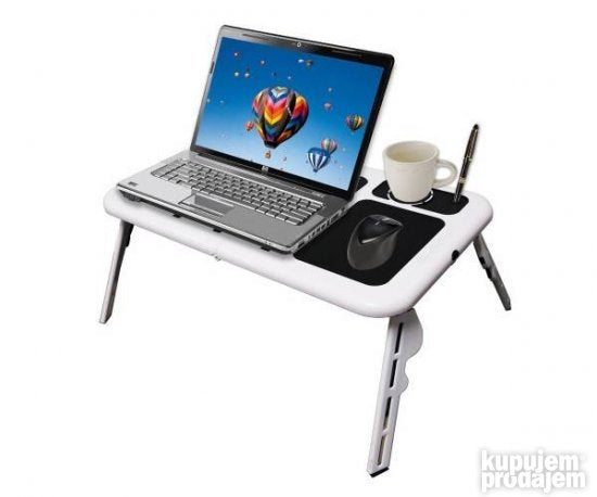 Rasklopivi plastični sto za laptop