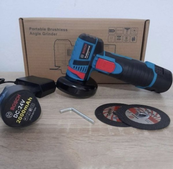 Bosch aku ugaona brusilica 24 V za ploče od 76 mm